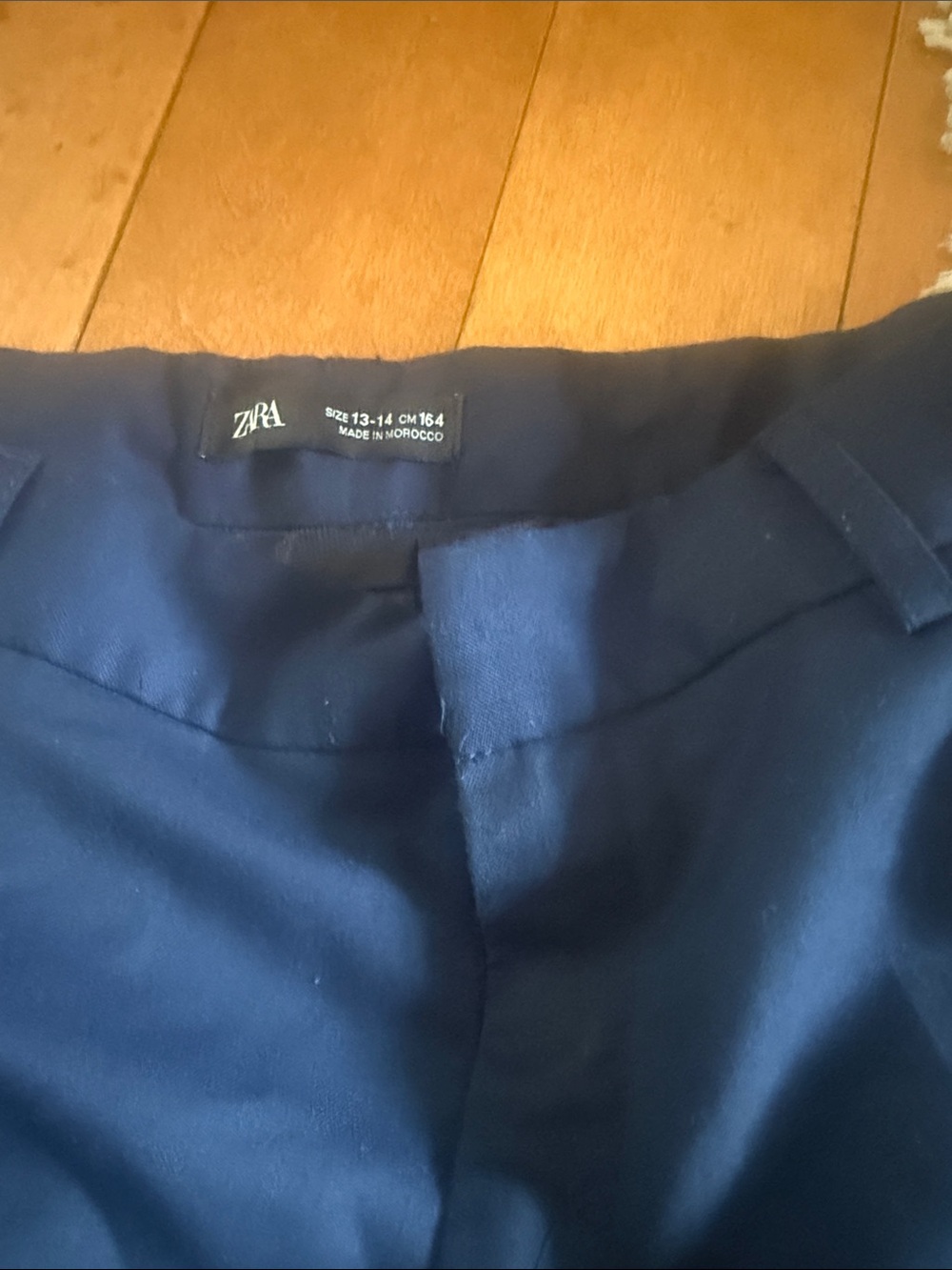 ZARA kids Dark Navy Dress Trousers